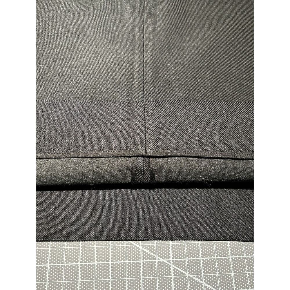 YVES SAINT LAURENT France Autumn 2010 Black Pencil Skirt F36 US 4 Wool Silk - Picture 9 of 16